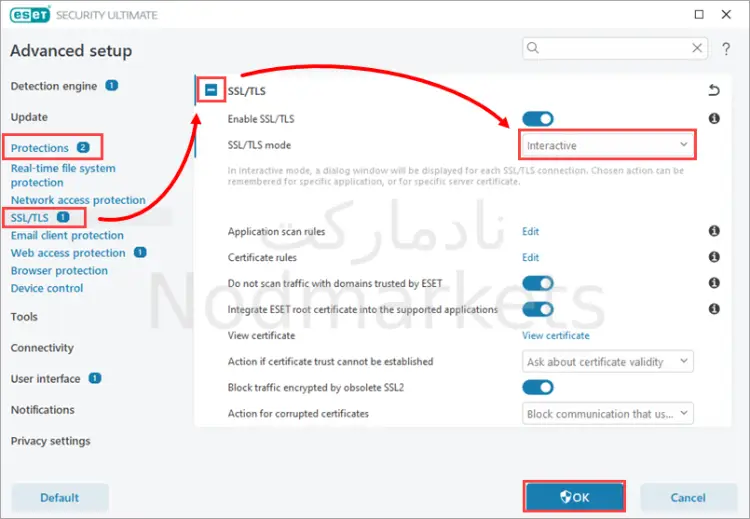 مسدود شدن سایت ها پس از نصب نود 32 مسدود شدن سایت ها پس از نصب نود 32