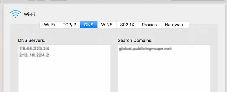 تغییر DNS در سیستم عامل مک تغییر DNS در سیستم عامل مک