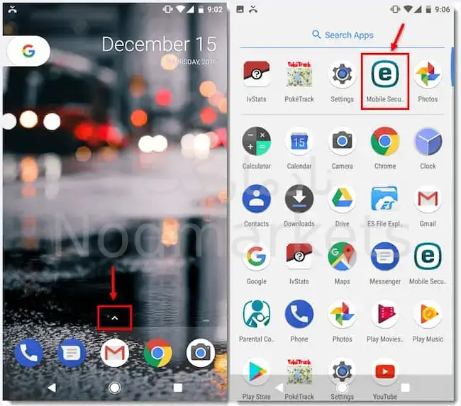 Shortcut برای آنتی ویروس ESET در اندروید Shortcut برای آنتی ویروس ESET در اندروید