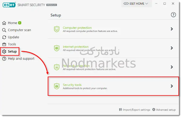 فعال کردن Eset Anti-Theft در ویندوز فعال کردن Eset Anti-Theft در ویندوز