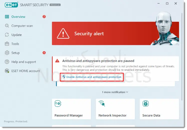 آموزش غیر فعال کردن eset آموزش غیر فعال کردن eset
