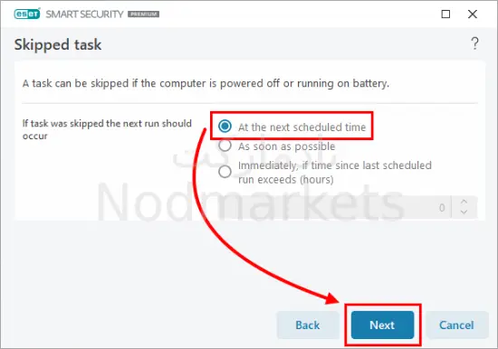 نحوه تنظیم کردن زمانبندی آپدیت در آنتی ویروس ESET