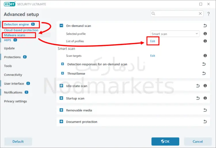 آموزش اسکن در آنتی ویروس ESET آموزش اسکن در آنتی ویروس ESET
