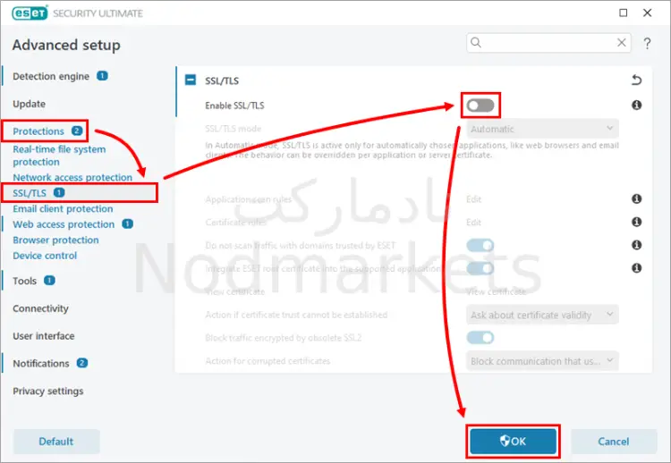 خطای Website certificate revoked خطای Website certificate revoked