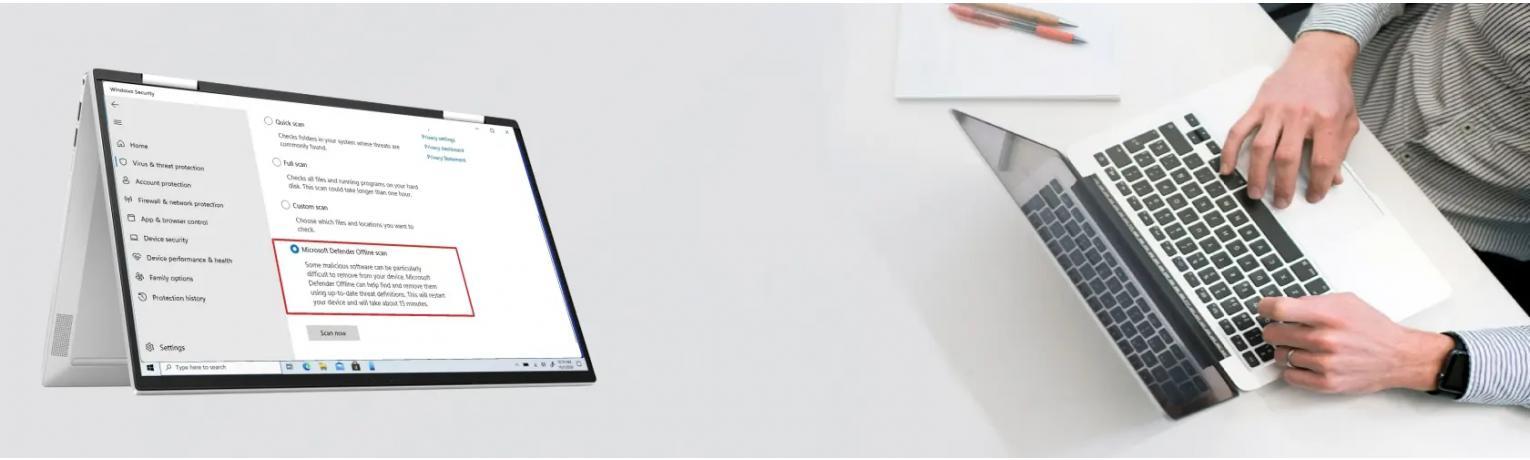 آموزش اسکن ویروس با Windows Defender در ویندوز 11